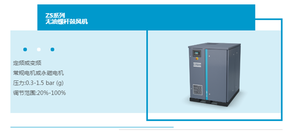 ZS系列無(wú)油螺桿鼓風(fēng)機(jī)